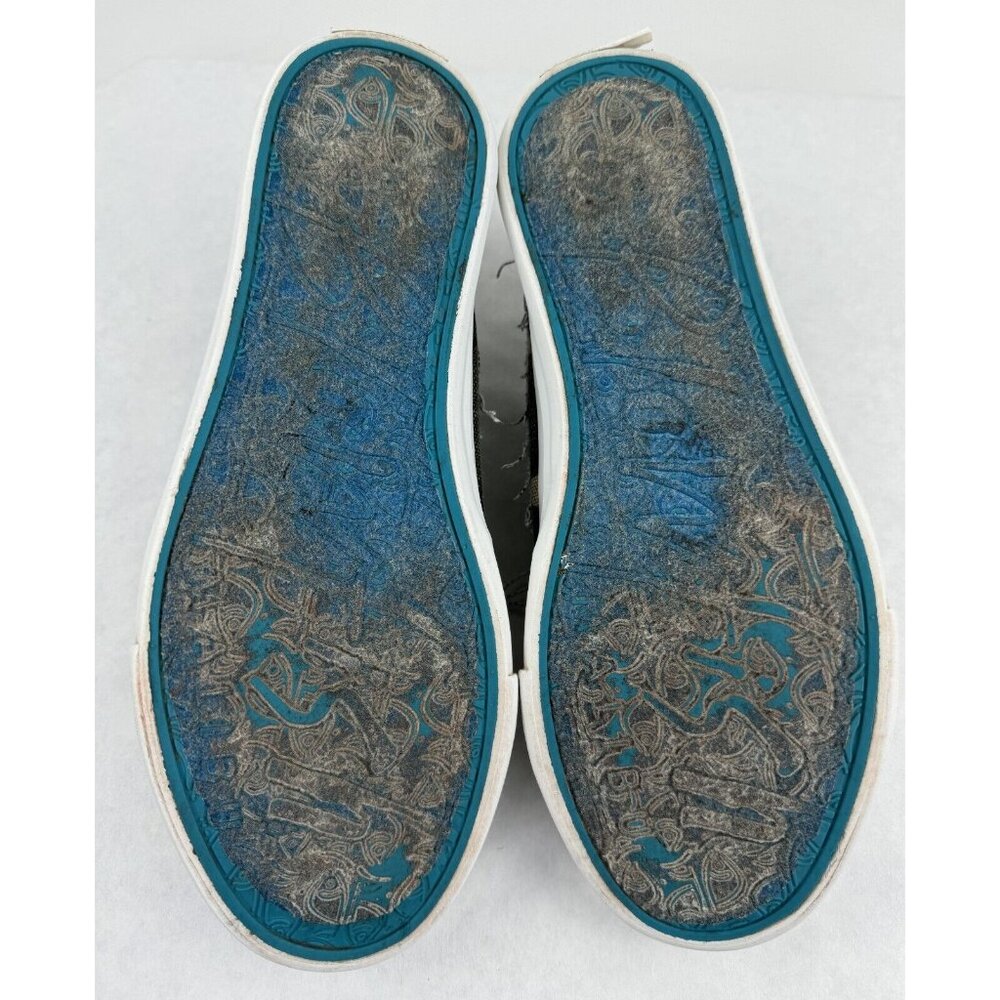 Blowfish Malibu Slip On Sneakers Womens Size 7 Multicolor Camouflage Canvas - Picture 5 of 15